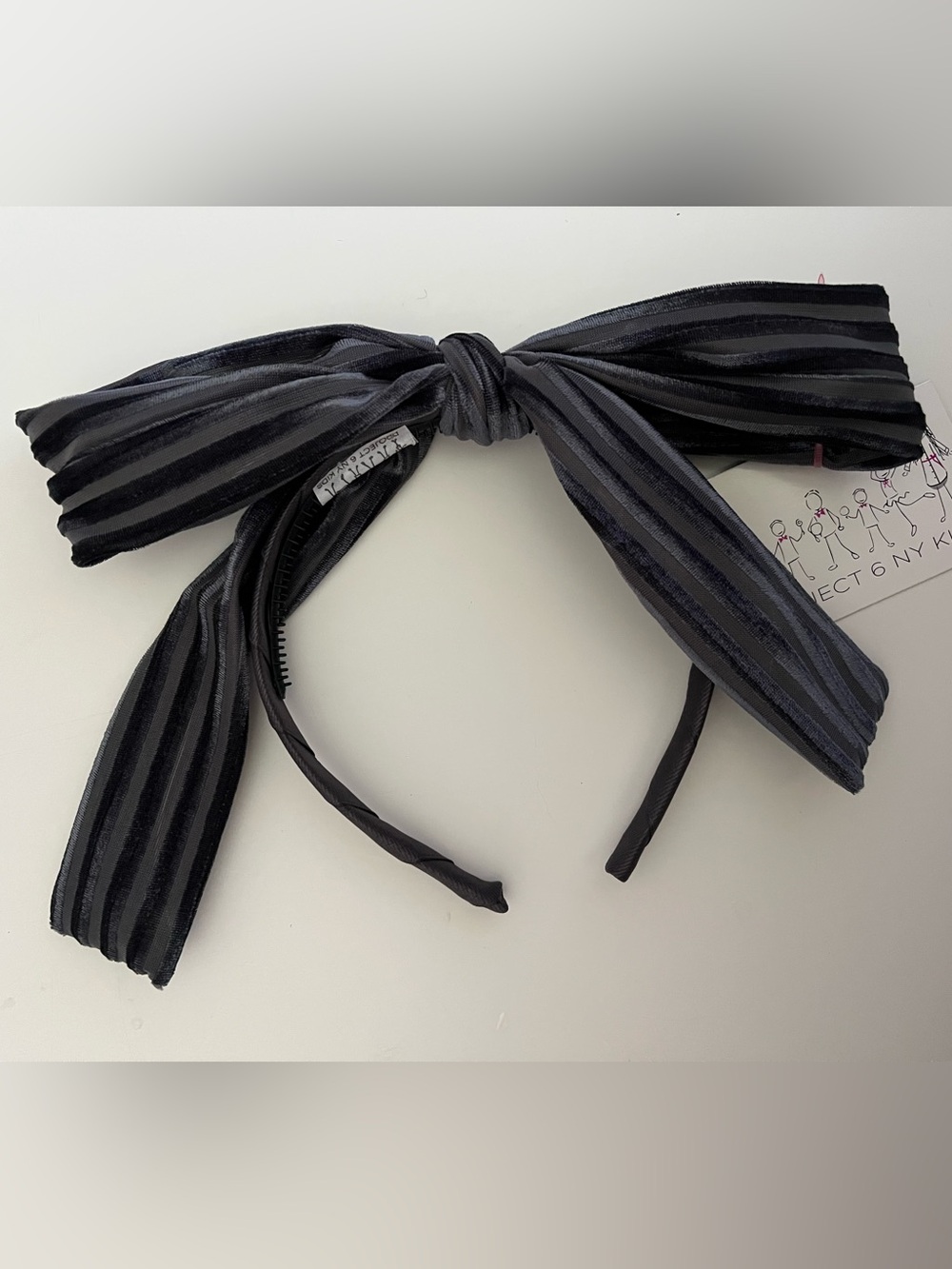 Project 6 NY Kids Bow Headband NWT!!